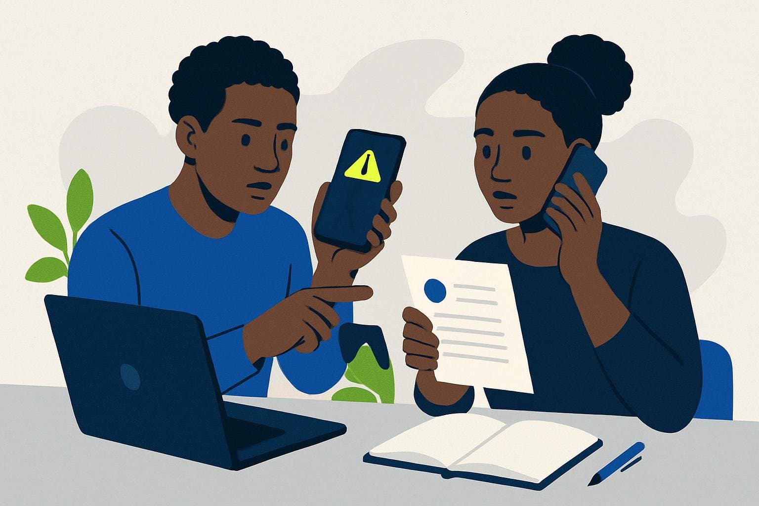 Ilustração do artigo: Confirma contactos e línguas no CV antes de enviar: erros simples que cortam oportunidades