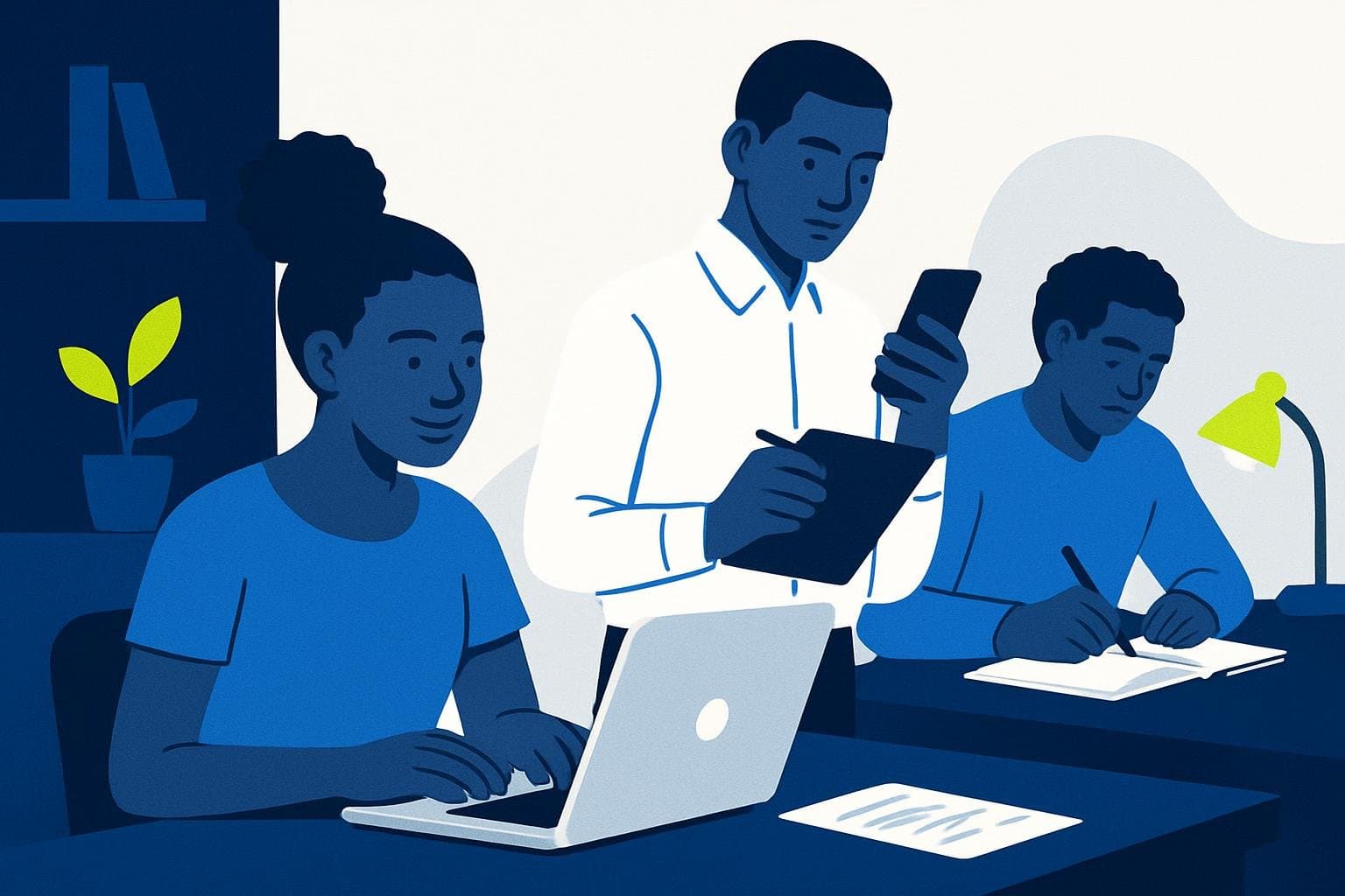 Ilustração do artigo: Como transformar ‘sou responsável’ em exemplos concretos no teu CV